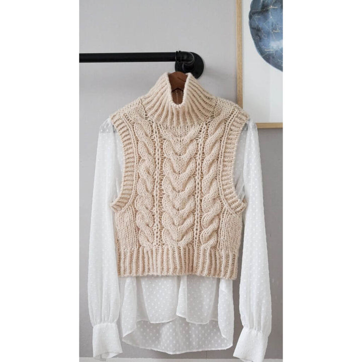 Judith Jelena Pattern Pullunder Graca Slipover Strickanleitung - Judith Jelena (PDF) Lieblingsgarn