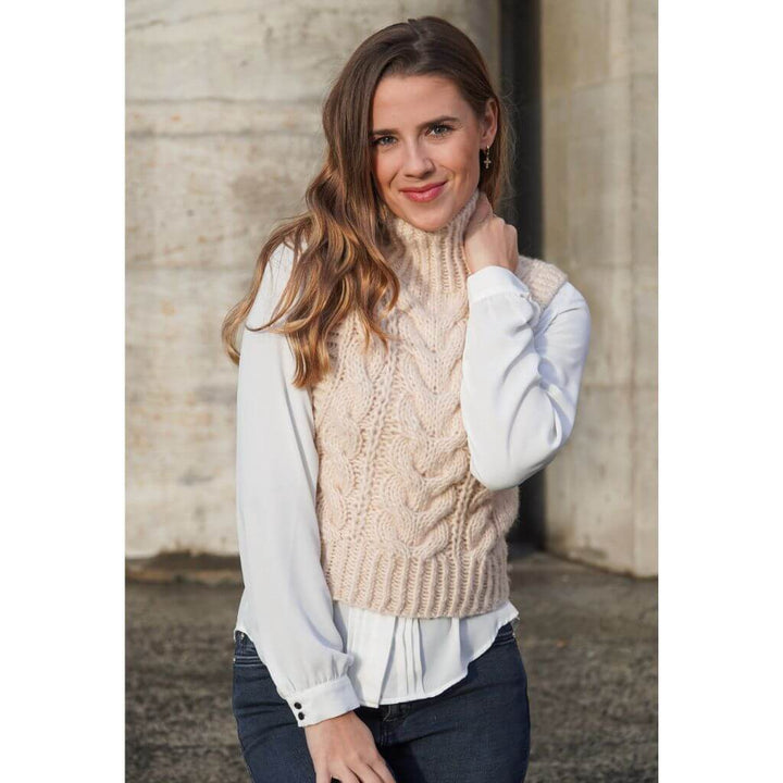 Judith Jelena Pattern Pullunder Graca Slipover Strickanleitung - Judith Jelena (PDF) Lieblingsgarn