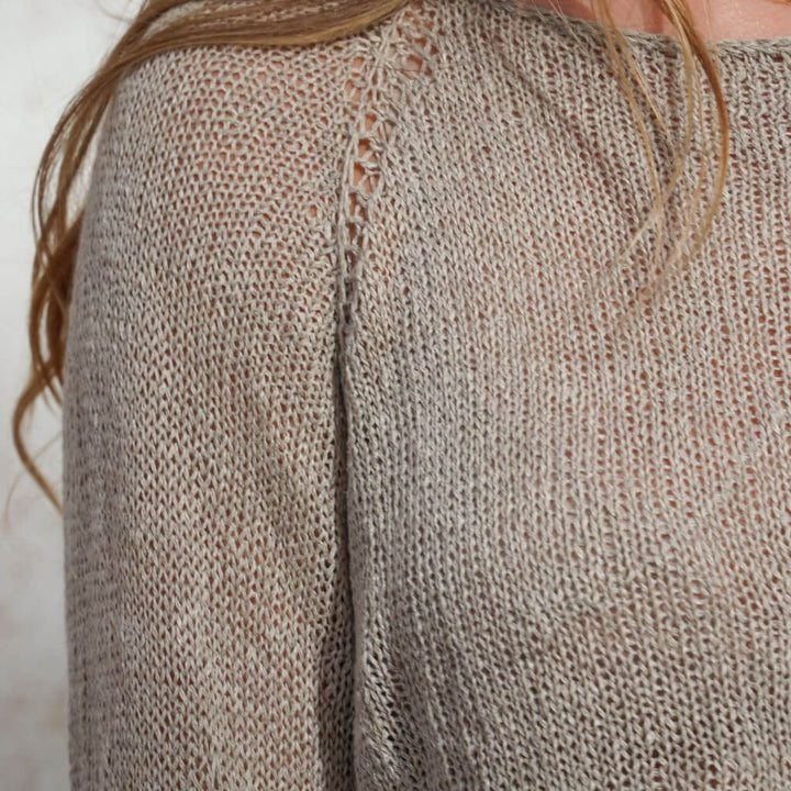 The JJ Raglan No. 1 Pullover Strickanleitung - Judith Jelena (PDF)
