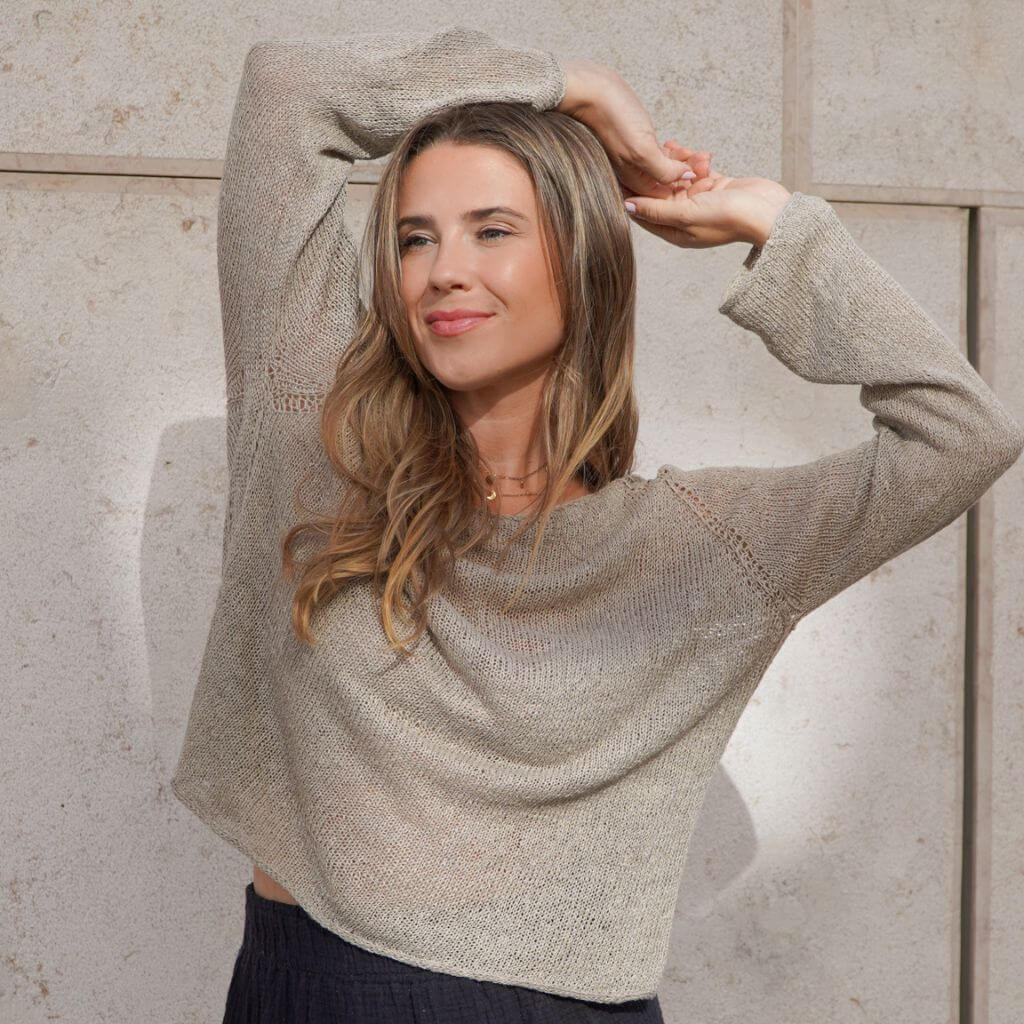 The JJ Raglan No. 1 Pullover Strickanleitung - Judith Jelena (PDF)