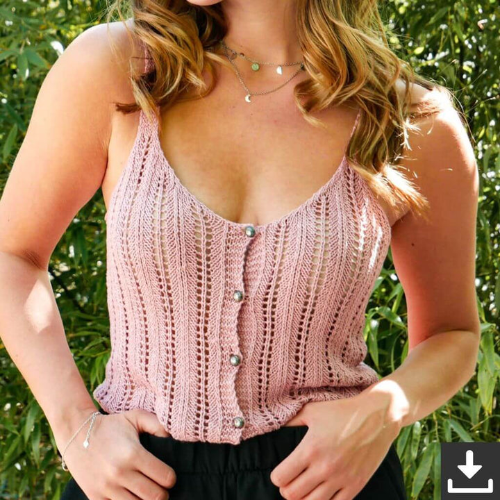 Judith Jelena Pattern Top Amalia Strickanleitung - Judith Jelena (PDF) Lieblingsgarn