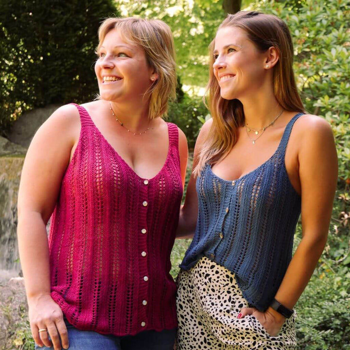 Judith Jelena Pattern Top Amalia Strickanleitung - Judith Jelena (PDF) Lieblingsgarn