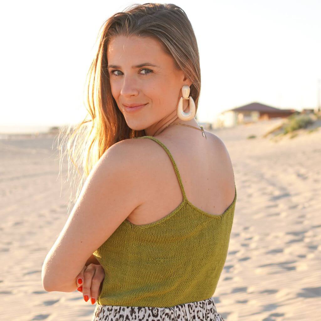 Judith Jelena Pattern Top Summerglow Strickanleitung - Judith Jelena (PDF) Lieblingsgarn