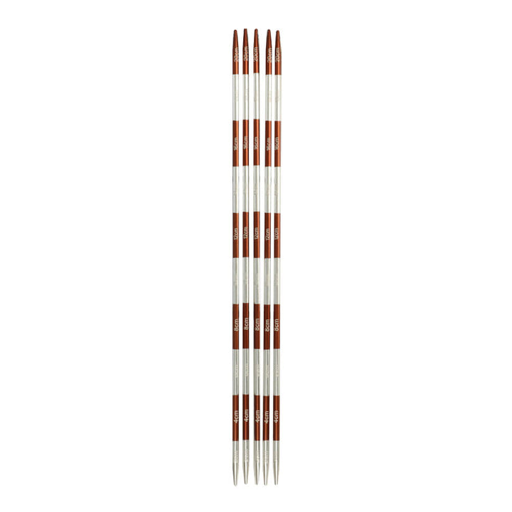 KnitPro SmartStix Strumpfstricknadeln, Farbe 20 – Metall bei Lieblingsgarn