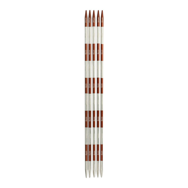KnitPro SmartStix Strumpfstricknadeln, Farbe 20 – Metall bei Lieblingsgarn