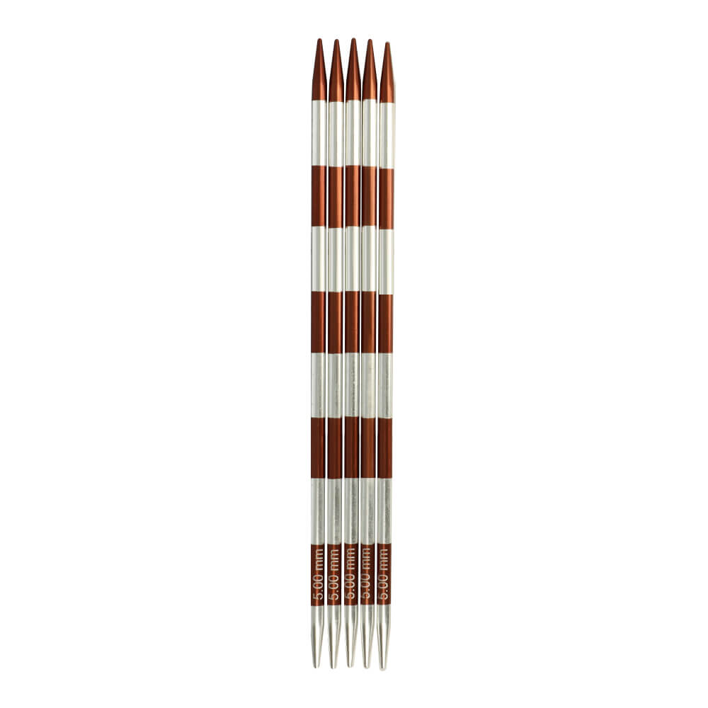KnitPro SmartStix Strumpfstricknadeln, Farbe 20 – Metall bei Lieblingsgarn