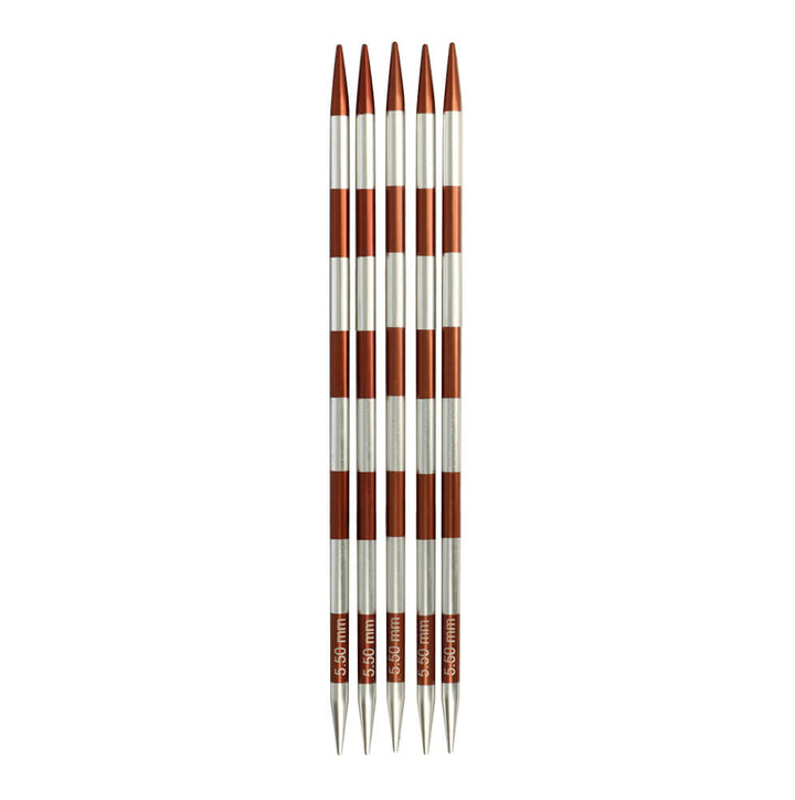 KnitPro SmartStix Strumpfstricknadeln, Farbe 20 – Metall bei Lieblingsgarn