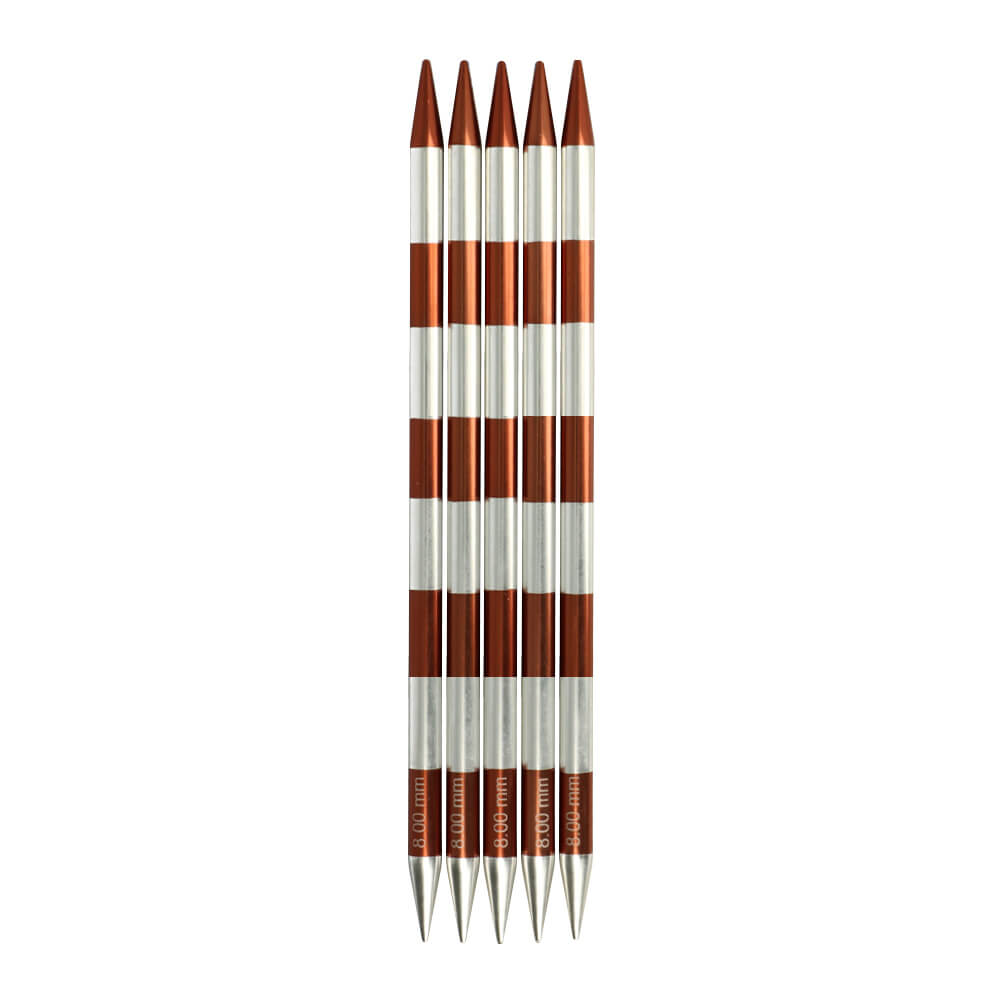 KnitPro SmartStix Strumpfstricknadeln, Farbe 20 – Metall bei Lieblingsgarn