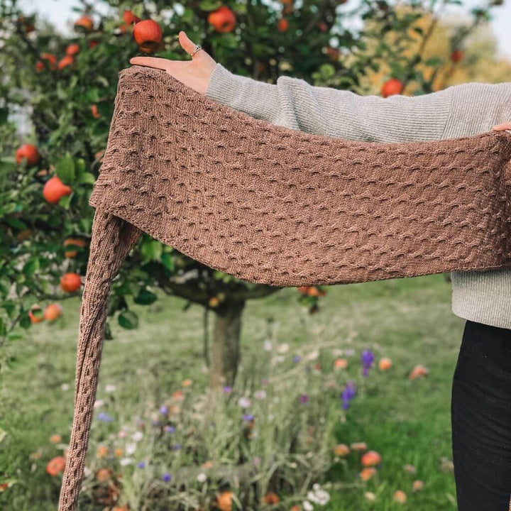 Katharina Lehmann Tuch Hazelnut Shawl Strickanleitung - Rina Lehmann (PDF) Lieblingsgarn