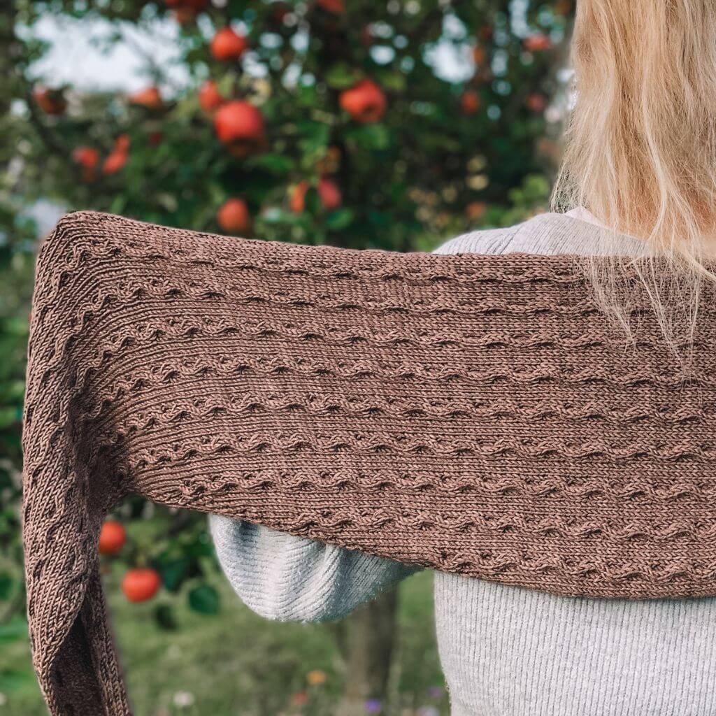 Katharina Lehmann Tuch Hazelnut Shawl Strickanleitung - Rina Lehmann (PDF) Lieblingsgarn