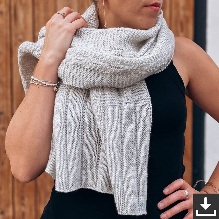 Katharina Lehmann Tuch Marble Wrap Strickanleitung - Katharina Lehmann (PDF) Lieblingsgarn