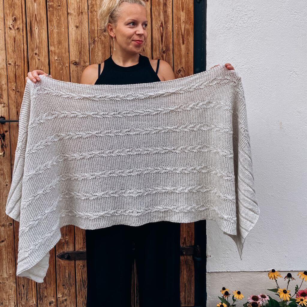 Katharina Lehmann Tuch Marble Wrap Strickanleitung - Katharina Lehmann (PDF) Lieblingsgarn