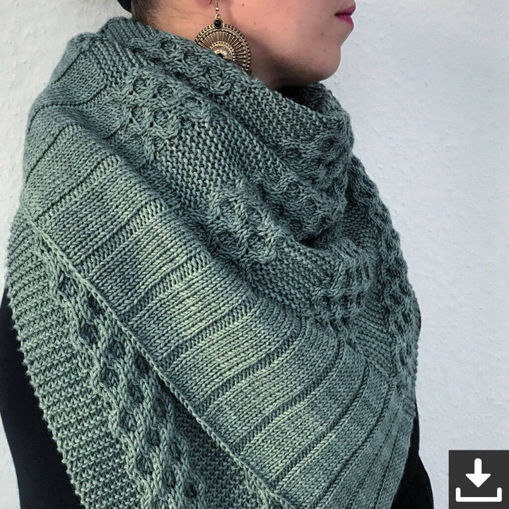 Katharina Lehmann Tuch Sweet Pistachio Strickanleitung - Katharina Lehmann (PDF) Lieblingsgarn