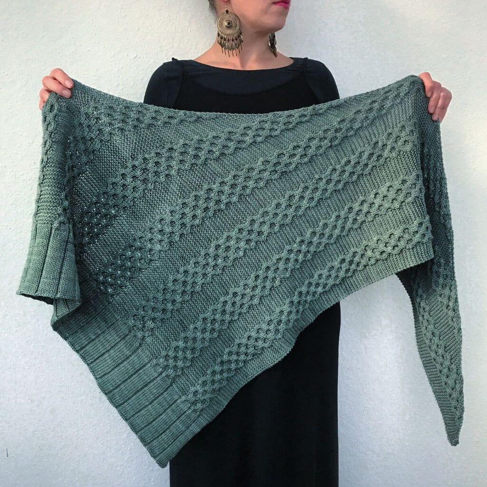 Katharina Lehmann Tuch Sweet Pistachio Strickanleitung - Katharina Lehmann (PDF) Lieblingsgarn