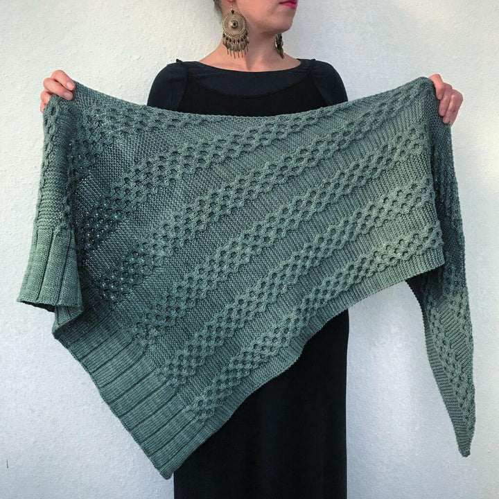 Katharina Lehmann Tuch Sweet Pistachio Strickanleitung - Katharina Lehmann (PDF) Lieblingsgarn