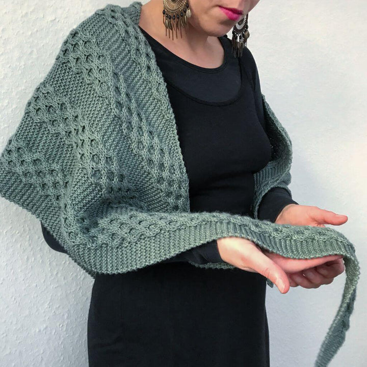 Katharina Lehmann Tuch Sweet Pistachio Strickanleitung - Katharina Lehmann (PDF) Lieblingsgarn