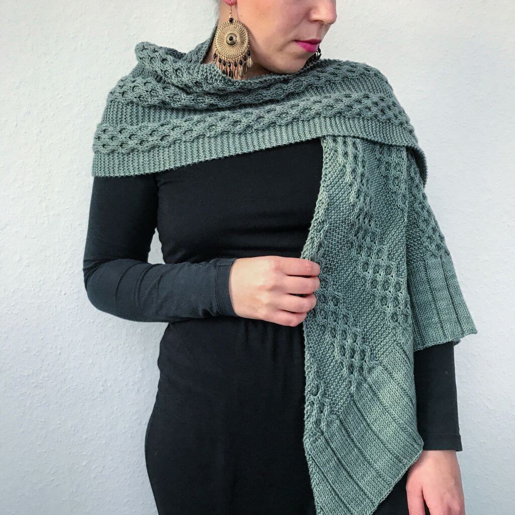 Katharina Lehmann Tuch Sweet Pistachio Strickanleitung - Katharina Lehmann (PDF) Lieblingsgarn