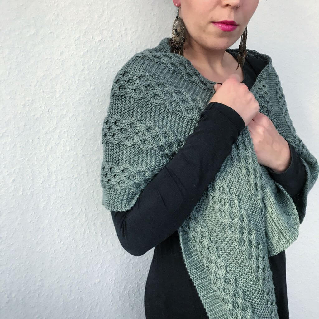 Katharina Lehmann Tuch Sweet Pistachio Strickanleitung - Katharina Lehmann (PDF) Lieblingsgarn