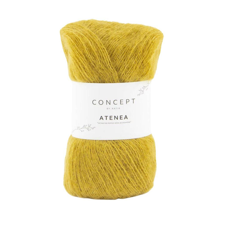 Katia Concept Atenea, Farbe 0101 Zitronengras – Baumwolle, Kaschmir und Merino bei Lieblingsgarn