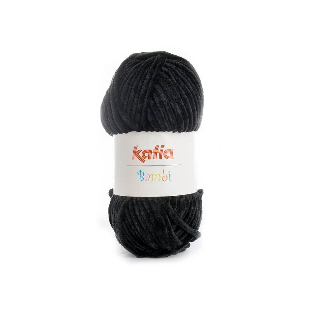 Katia 315 - Schwarz Katia Bambi 100 g Lieblingsgarn