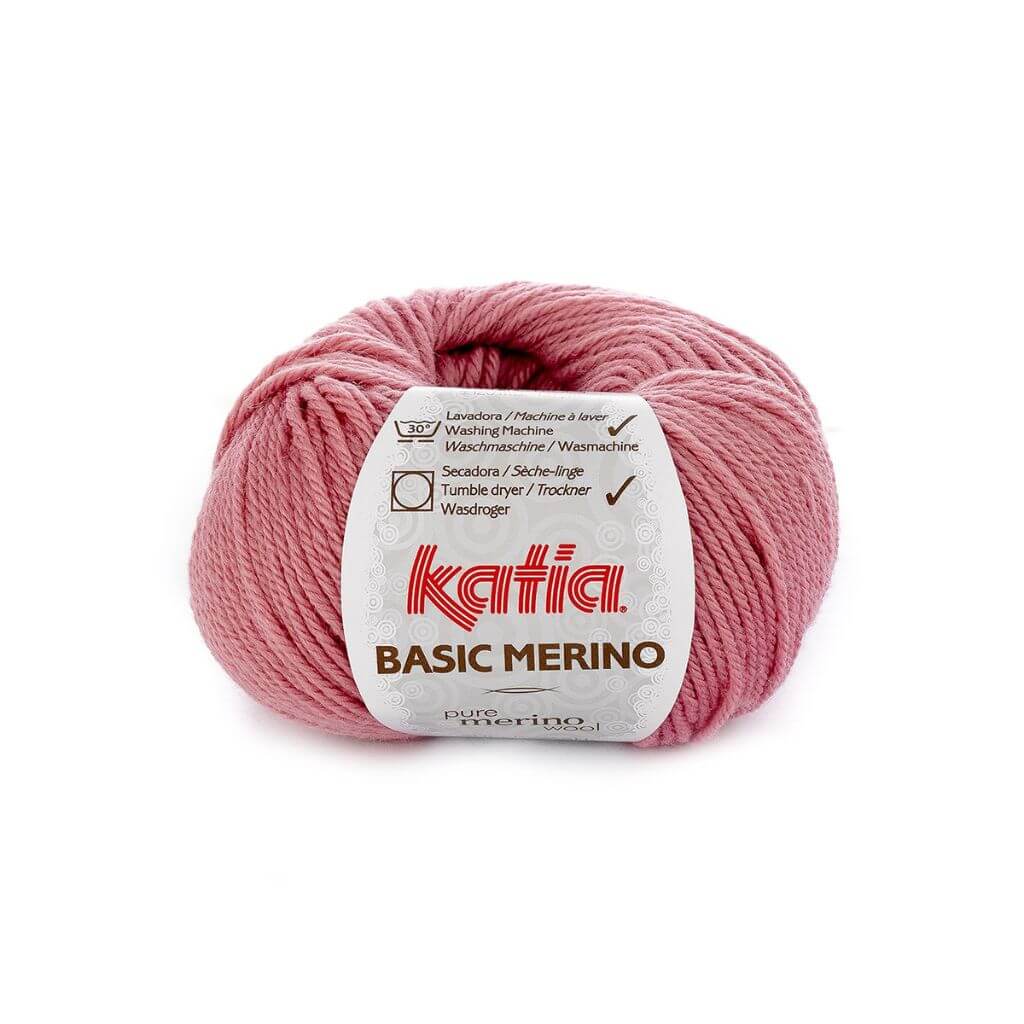Katia 26 - Mittelrosé Katia Basic Merino 50 g Lieblingsgarn