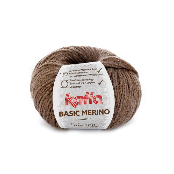 Katia 68 - Rehbraun Katia Basic Merino 50 g Lieblingsgarn