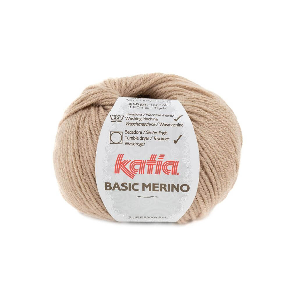 Katia 79 - Hellbeige Katia Basic Merino 50 g Lieblingsgarn