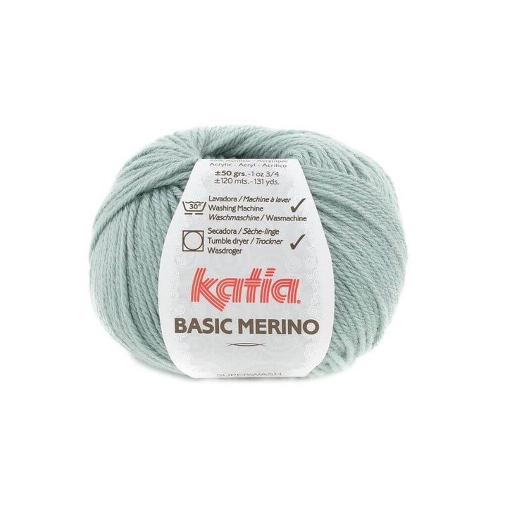 Katia 80 - Weißgrün Katia Basic Merino 50 g Lieblingsgarn