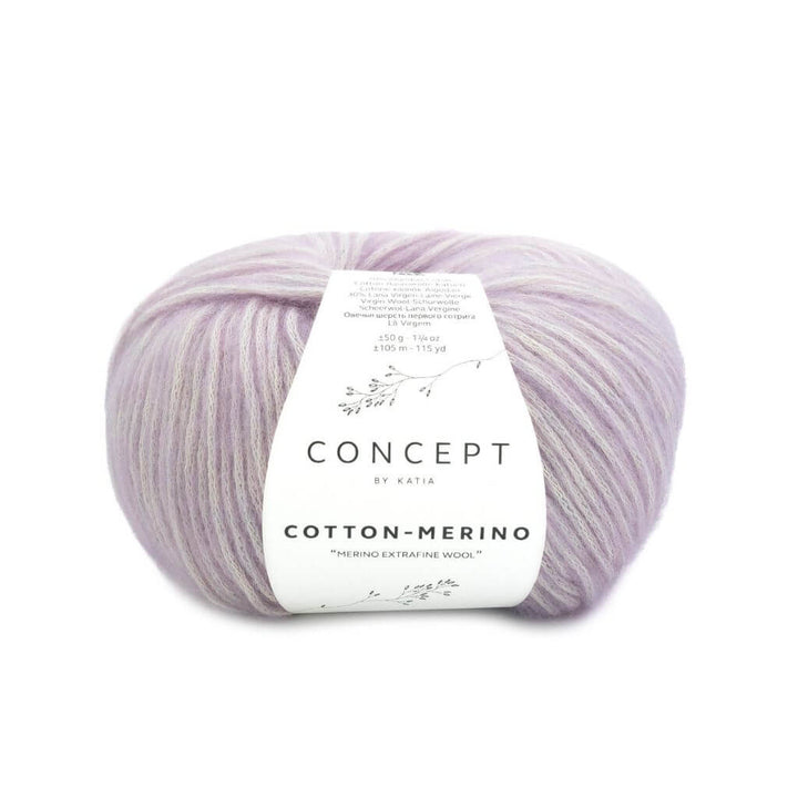 Katia 144 - Lavendel Katia Cotton Merino 50 g Lieblingsgarn