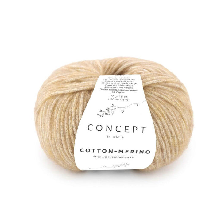 Katia 147 - Camel Katia Cotton Merino 50 g Lieblingsgarn