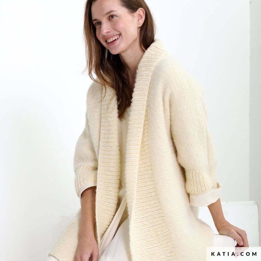 Elegante Jacke Strickanleitung von Katia - Main Image