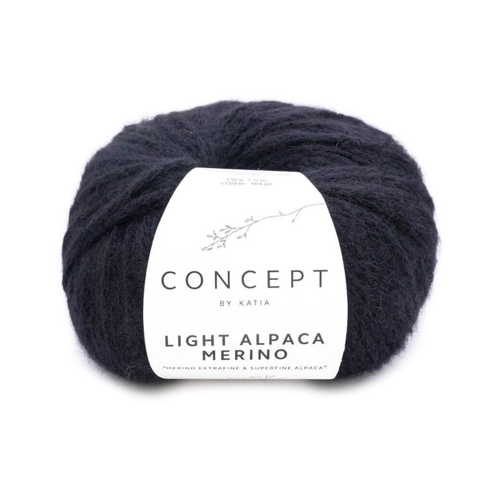 Katia 203 - Schwarz Katia Light Alpaca Merino Lieblingsgarn