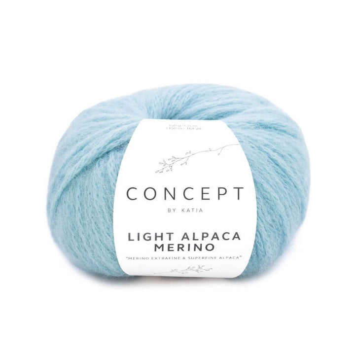 Katia 205 - Tiffany-Blau Katia Light Alpaca Merino Lieblingsgarn