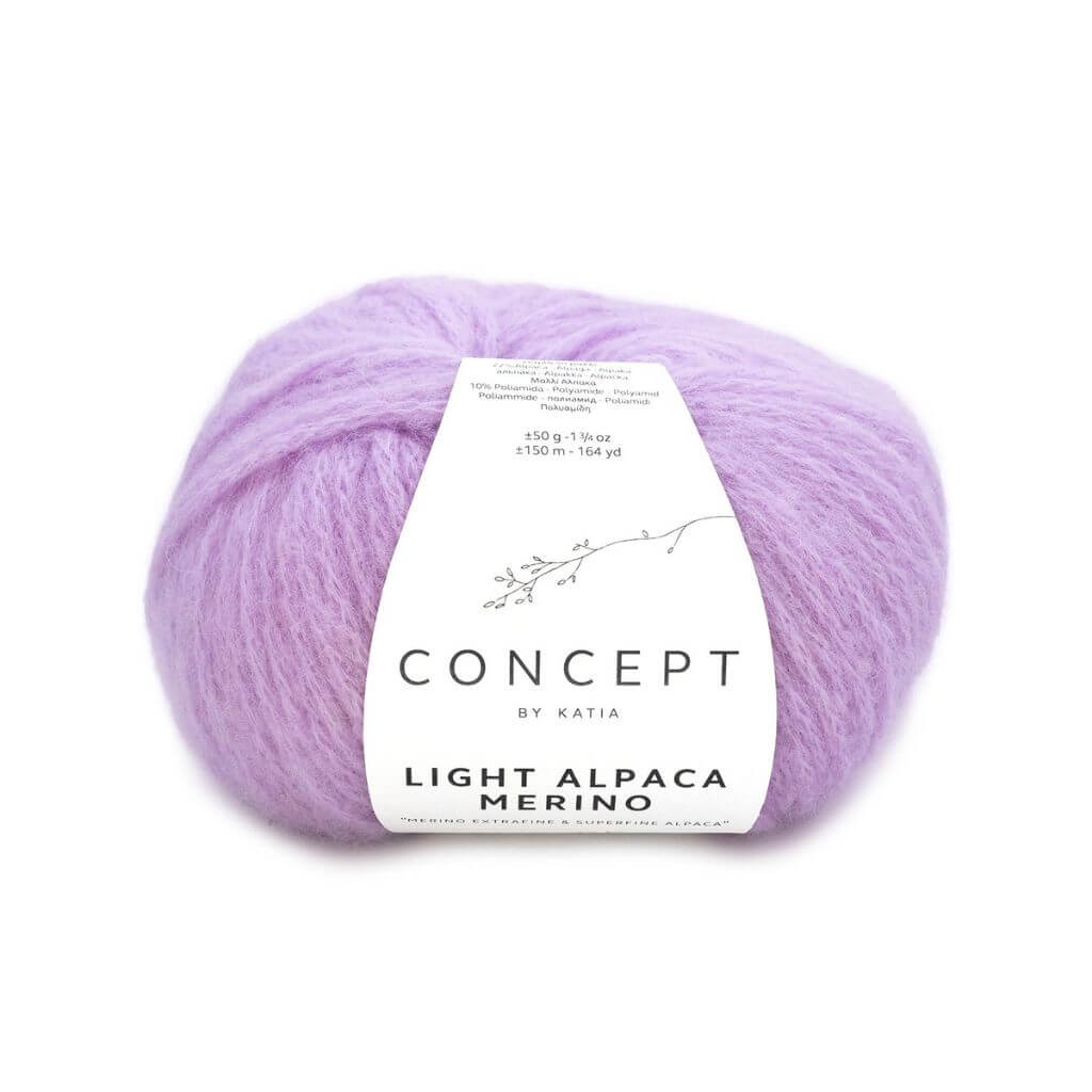 Katia 211 - Lavendel Katia Light Alpaca Merino Lieblingsgarn