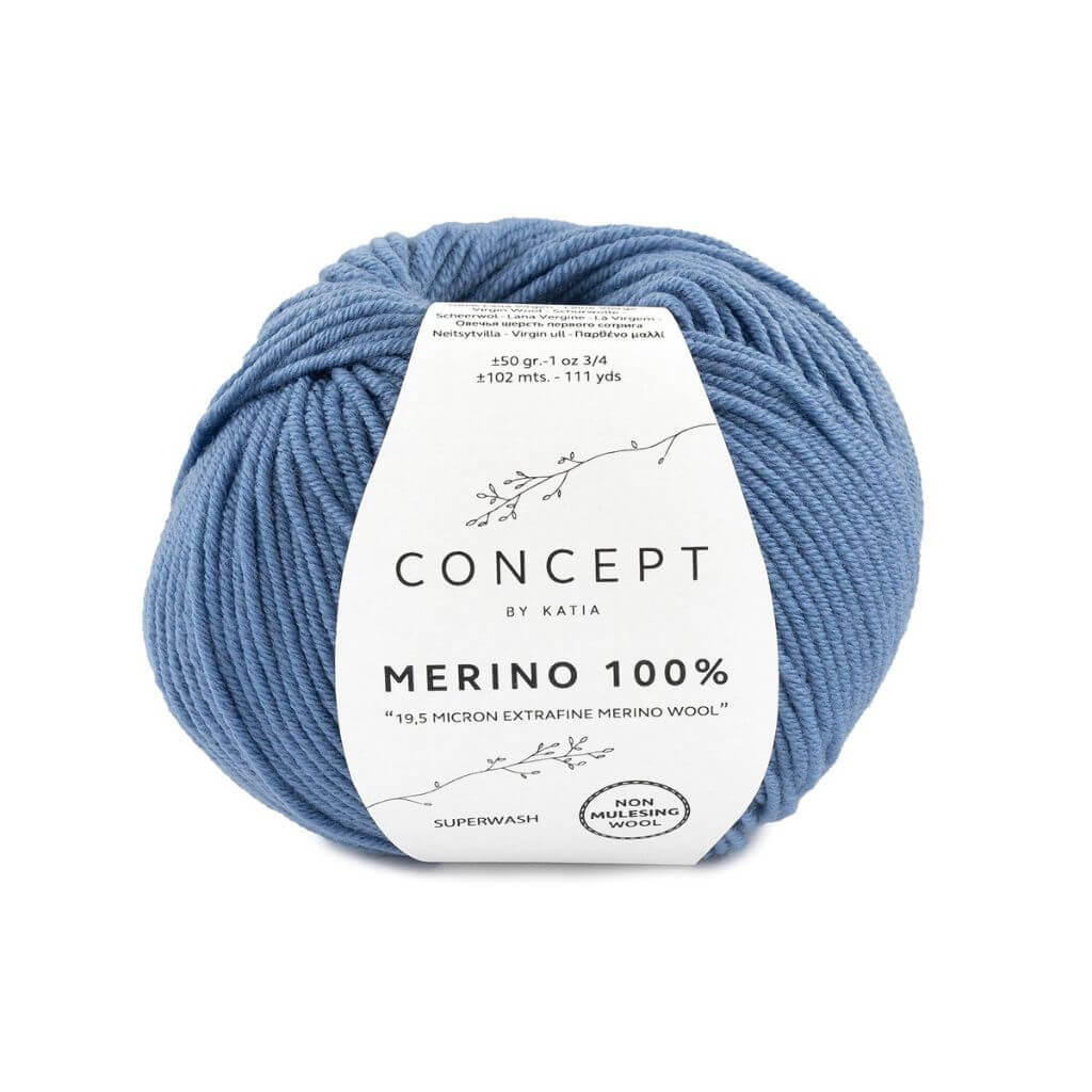 Katia 58 - Jeans Katia Merino 100 % Lieblingsgarn