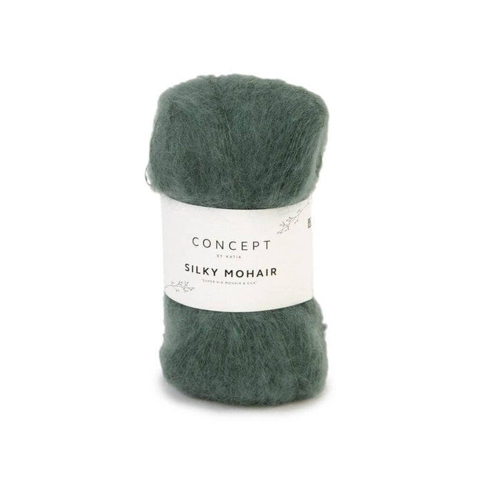 Katia 0122 - Flaschengrün Katia Silky Mohair Lieblingsgarn