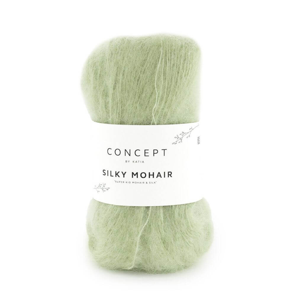 Katia 0128 - Salbei Katia Silky Mohair Lieblingsgarn