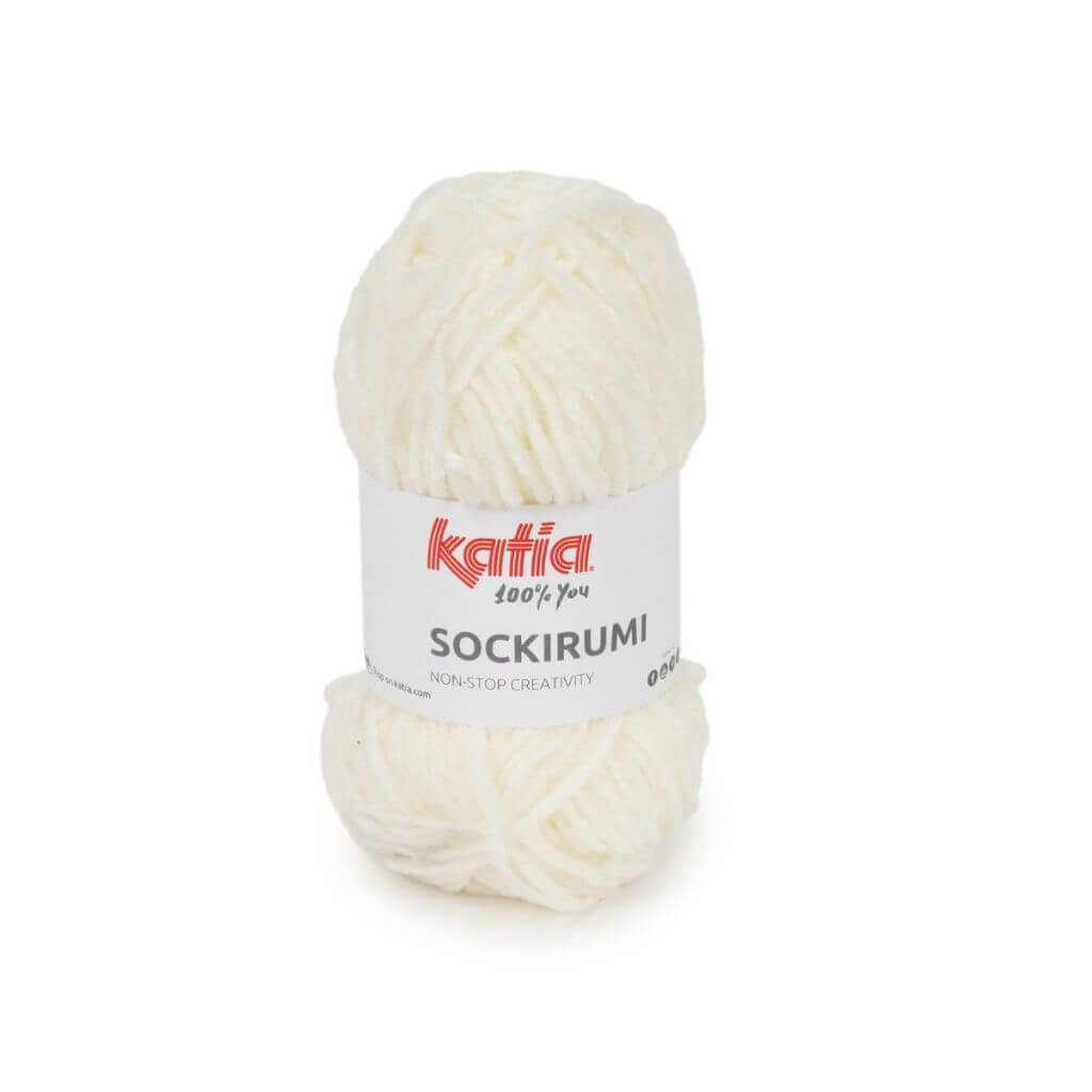 Katia 0101 - Weiß Katia Sockirumi Lieblingsgarn