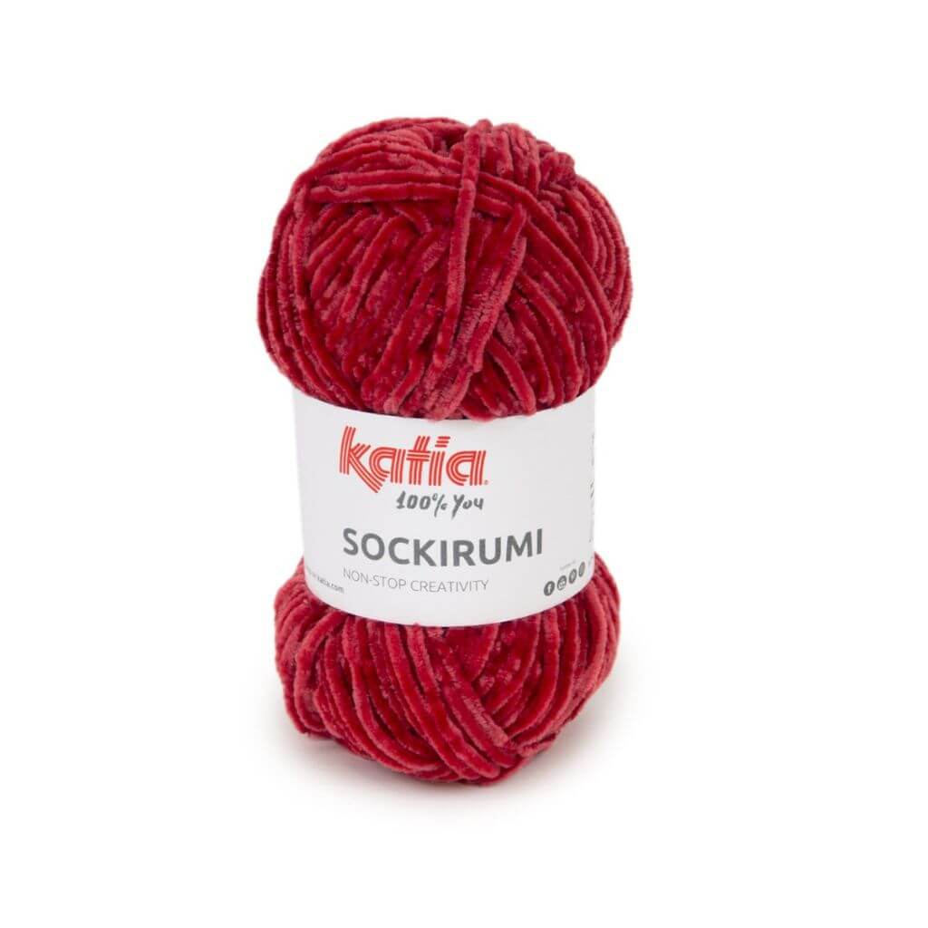 Katia 0105 - Rot Katia Sockirumi Lieblingsgarn