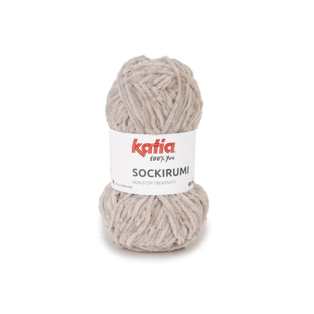 Katia 0107 - Hellgrau Katia Sockirumi Lieblingsgarn