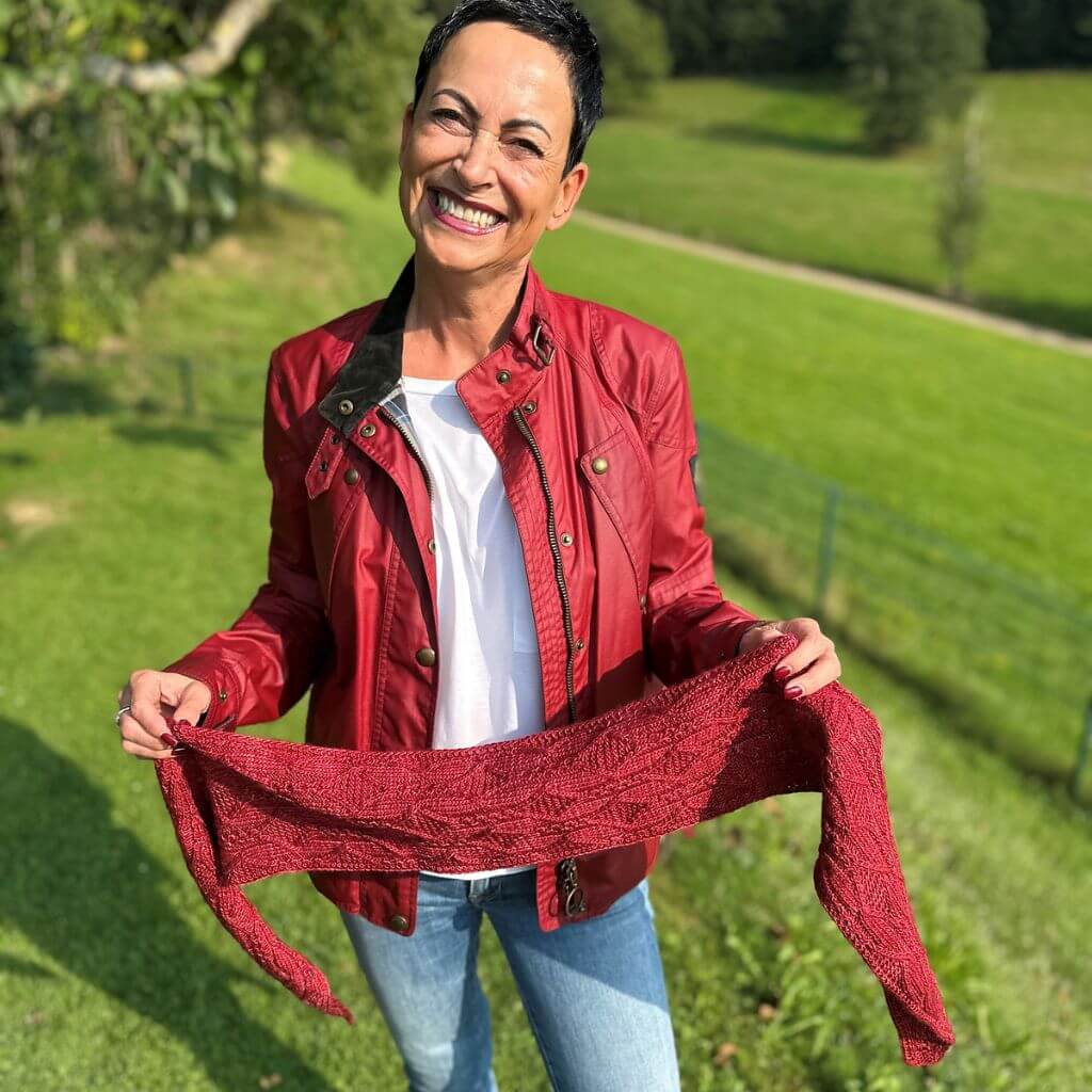 Kerstin Ritter Ellaria Scarf Strickanleitung – Bild 4 von 6 bei bei Lieblingsgarn
