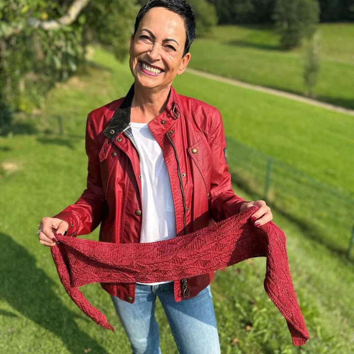 Kerstin Ritter Ellaria Scarf Strickanleitung – Bild 4 von 6 bei bei Lieblingsgarn