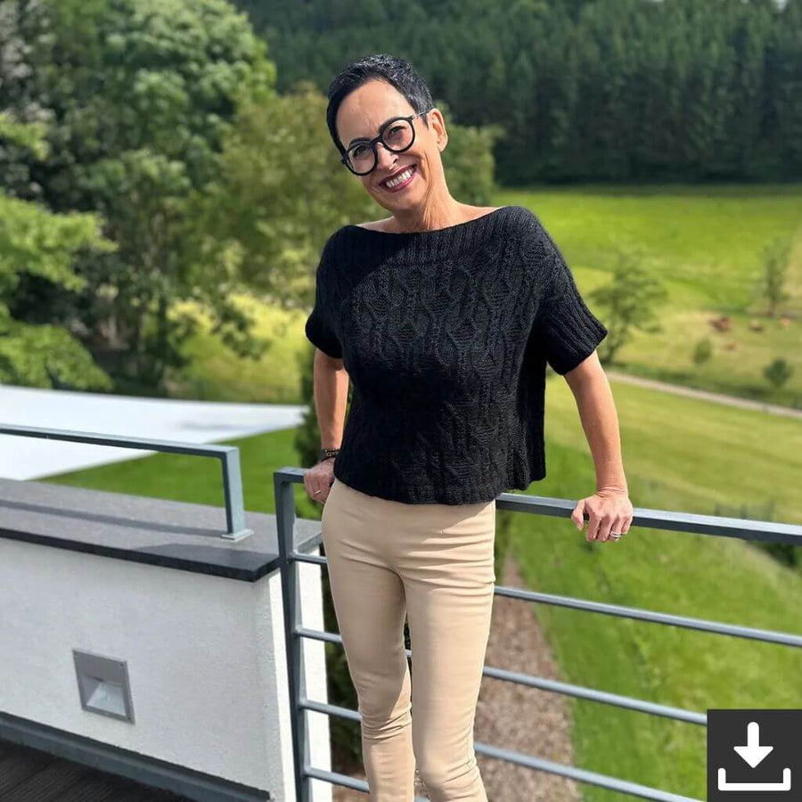 Kerstin Ritter Ellaria Shirt Strickanleitung - Kerstin Ritter (PDF) Lieblingsgarn