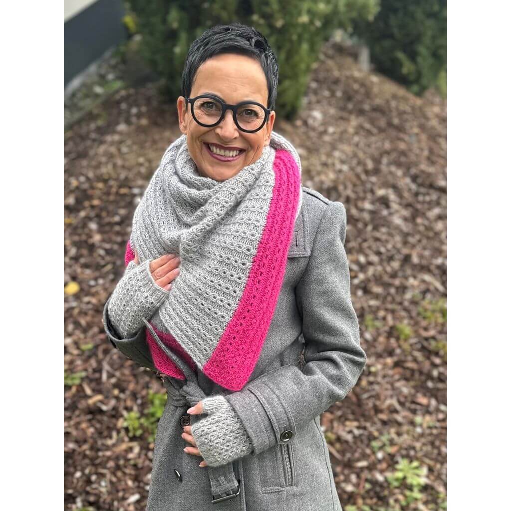 Kerstin Ritter Handstulpen Ros fingerless mittens Strickanleitung - Kerstin Ritter (PDF) Lieblingsgarn