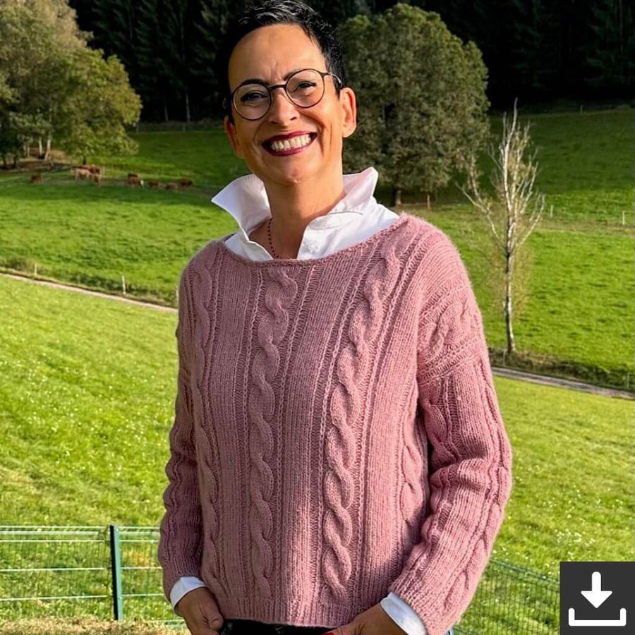 Kerstin Ritter Sansa Sweater Strickanleitung - Kerstin Ritter (PDF) Lieblingsgarn