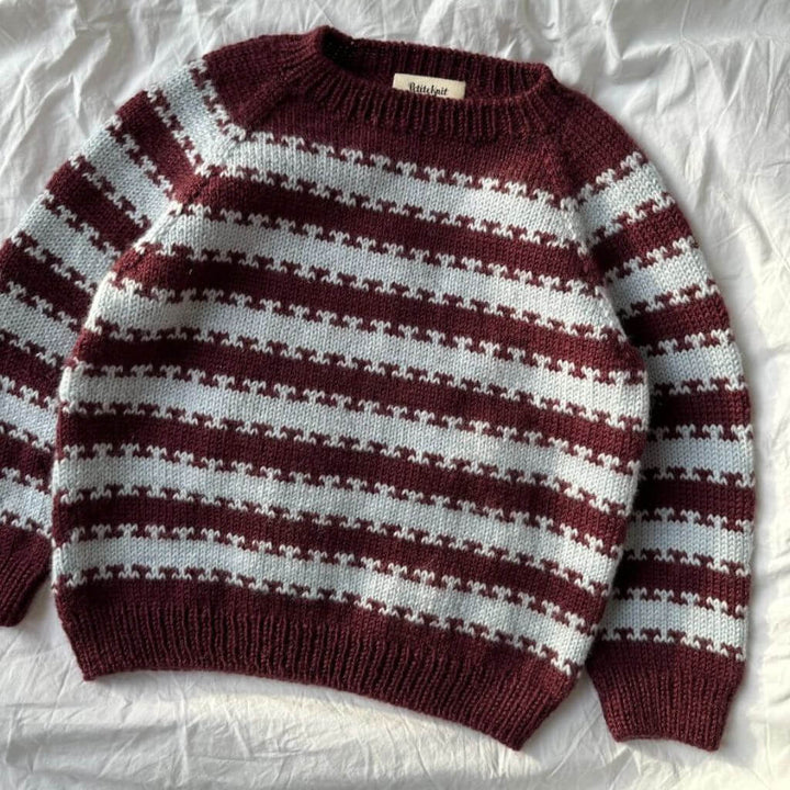 PetiteKnit Pattern Kinder Pullover Key Sweater Junior Strickanleitung - PetiteKnit (Heft) Lieblingsgarn