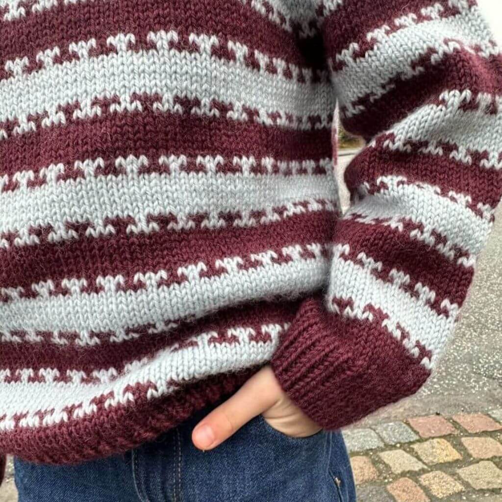 PetiteKnit Pattern Kinder Pullover Key Sweater Junior Strickanleitung - PetiteKnit (Heft) Lieblingsgarn