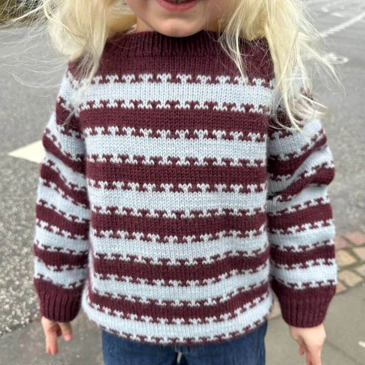 PetiteKnit Pattern Kinder Pullover Key Sweater Junior Strickanleitung - PetiteKnit (Heft) Lieblingsgarn