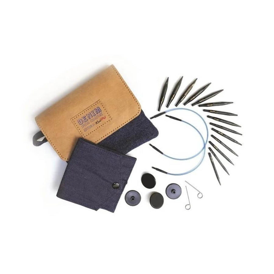 KnitPro Nadelspitzen-Set Indigo 50 mm bei bei bei bei bei bei bei bei bei bei Lieblingsgarn