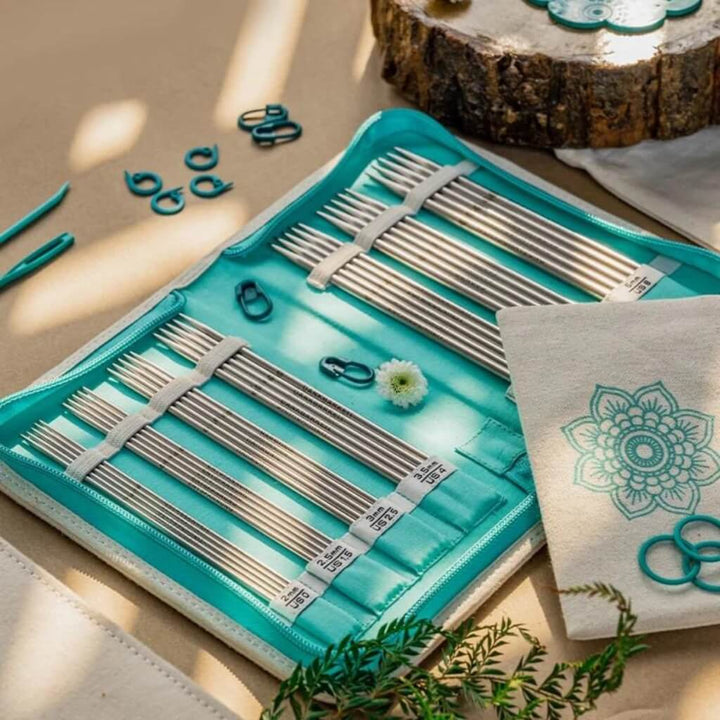KnitPro KnitPro Mindful Grateful Sockenstricknadel-Set 15 cm Lieblingsgarn
